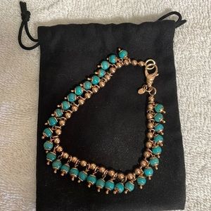 Turquoise Ankle Bracelet